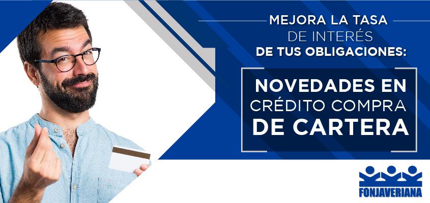 Novedades en crédito compra de cartera